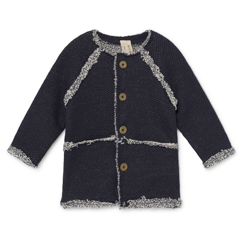 Baby Girls Multicolor Jacquard Knit Cardigan – Petit Mignon